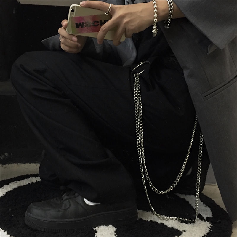 Dây xích móc quần hai lớp phong cách hiphop