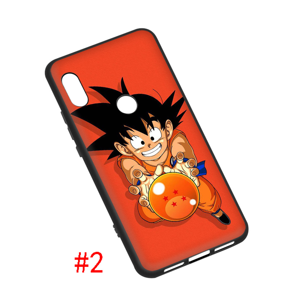 Ốp Lưng Silicone In Hình Dragon Ball Cho Xiaomi Mi 6 8 9 10 11 F1 A1 5x A2 6x Cc9 Max 3