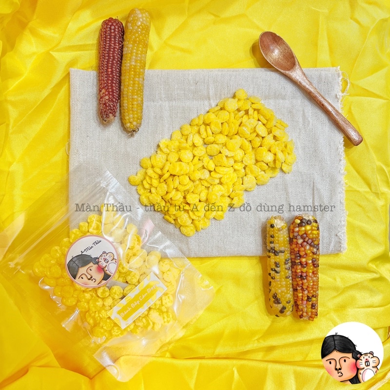 Bánh bắp cán dẹp dành cho Hamster