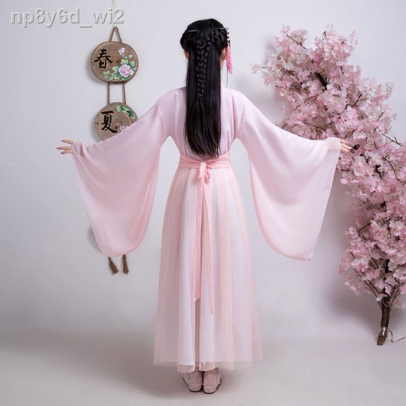 ✑ ☊ ✹◕Hán phục nữ sinh trang cổ long đoạn siêu tiên phong cách trung quốc công chúa ăn mặc thơm ngào ngạt