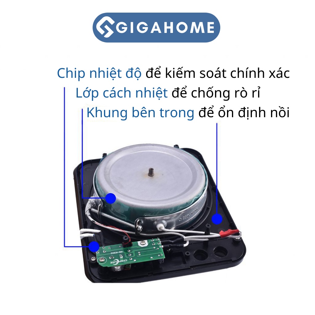 Nồi Nấu Sáp Tẩy Lông Chống Dính GIGAHOME Cao Cấp 1001