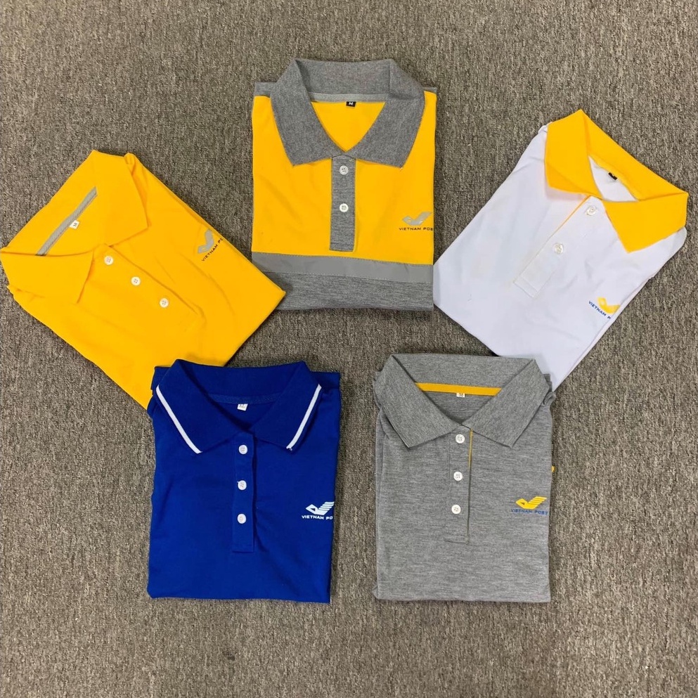 Áo Phông Nam Bưu Điện Các Màu Thương Hiệu VnPost Việt Nam Hàng Chính Hãng