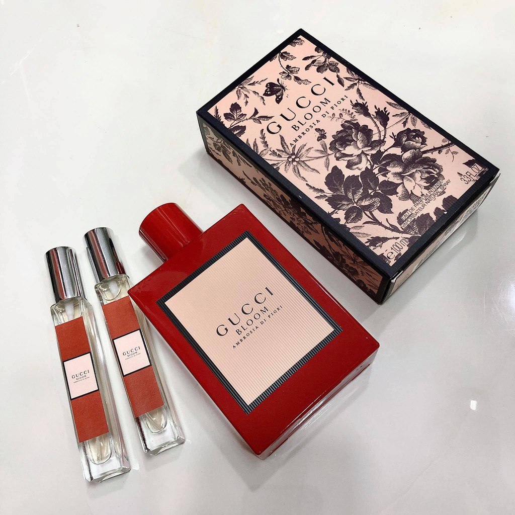 Nước hoa Mini Gucci Bloom Ambrosia Di Fiori EDP 5ml, Nước Hoa Nữ Mini Chính Hãng | Thế Giới Skin Care
