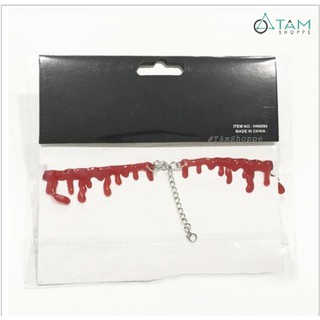 Vòng đeo cổ giọt máu dài 30cm TAN