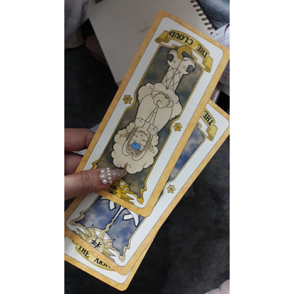 Tarotscopes bài tarot clow card/cardcaptor sakura/kinomoto sakura chuẩn đẹp tặng đá thanh tẩy