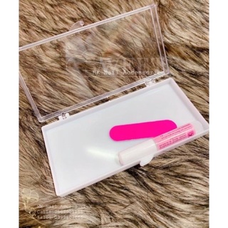 Hộp chữ nhật cao cấp đựng Nailbox,móng úp,keo,dũa,keo dán móng mini,hộp đựng fan mi