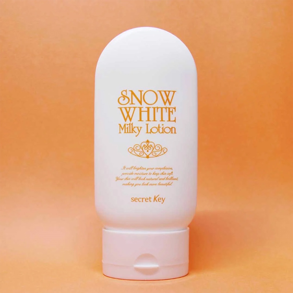 Kem Dưỡng Trắng Da Snow White Milky Lotion Secret Key 120g