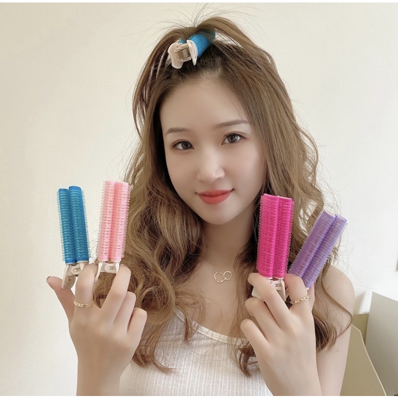 Lô kẹp phồng chân tóc mái