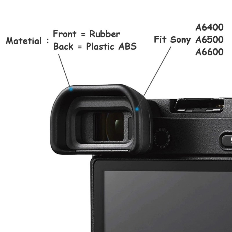 Eyecup Mắt Kính Cao Su Mắt FDA-EP17 Cho Sony A6400 A6500 A6600
