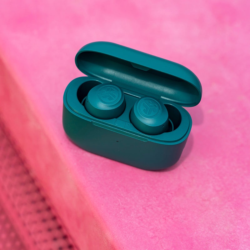 Tai nghe Bluetooth JLab GO Air POP TWS màu xanh mòng két (teal) - IAPEBGAIRPOP