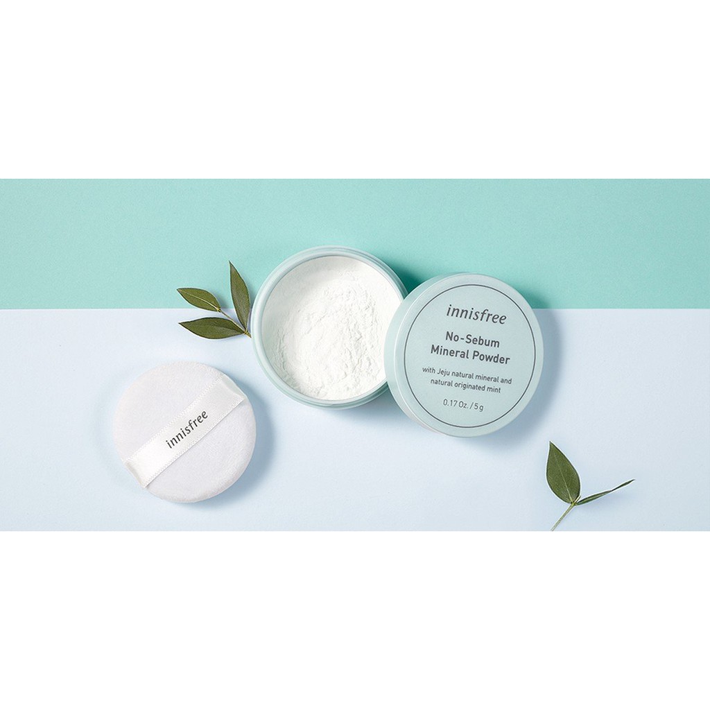 Phấn Phủ Innisfree No Sebum Minearal Powder - Phấn Phủ Bột Kiềm Dầu Innisfree