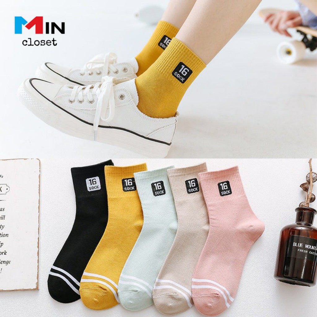 FREESHIP 50K  Tất cao cổ UNISEX cao cổ số 16 KOREA HOT TREND