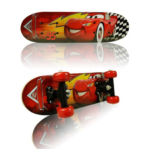 Ván Trượt Trẻ Em Cao Cấp Thể Thao Skateboard Gỗ Phong Ép, Họa Tiết Hoạt Hình,Bánh Cao Su Chịu Lực Tốt-Tongkhohuyhoang168