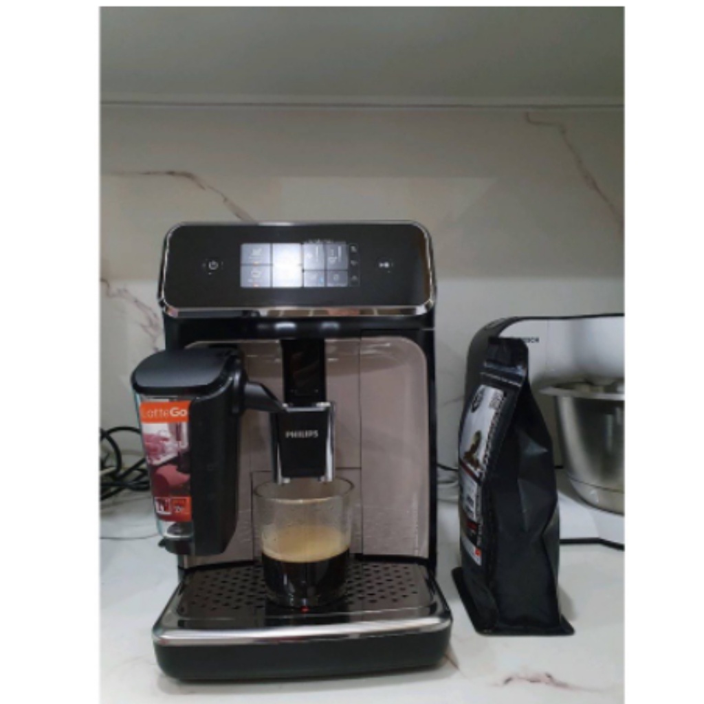Máy pha cà phê tự động Philips EP2235/40, Automatic Espresso Machine with Grinder - 3 Grams - LatteGo - Touchscreen - Zi