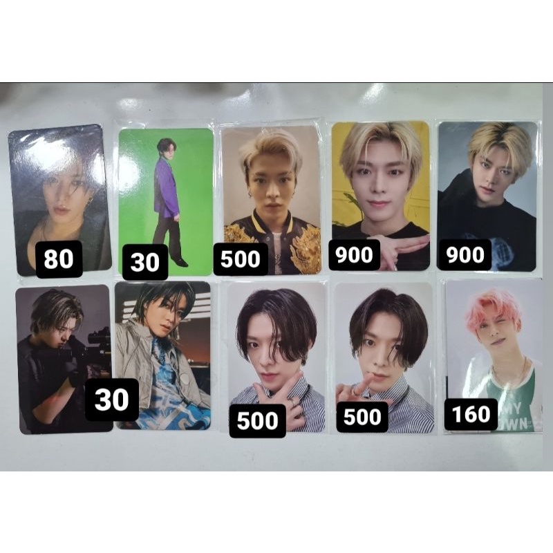 Lẻ ảnh thẻ, card các thành viên NCT Dream và NCT 127