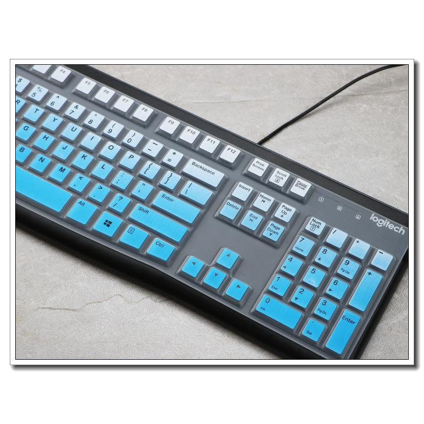 Phủ phím cơ chơi game E.H.Logitech Mk120 K120 15inch bảo vệ chống bụi