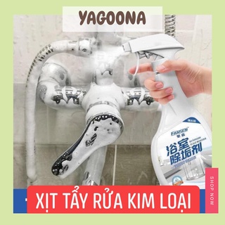 Xịt tẩy han rỉ kim loại cặn canxi trên inox và kính cho nhà tắm siêu sạch an toàn YAGOONA YGN31