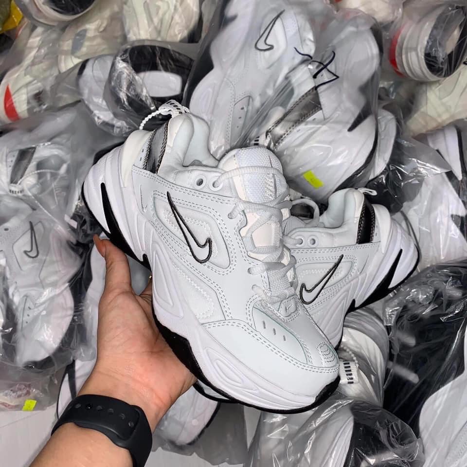 GIÀY THỂ THAO SNEAKER M2K GÓT ĐEN, M2K GÓT CAM ẢNH THẬT TỰ CHỤP SC 1:1 +FREESHIP