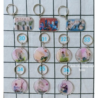 Móc khoá Bangtan in hình