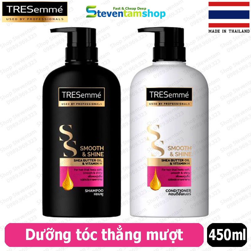 Dầu gội, xả TRESemme 450ml - Thái Lan