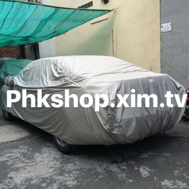 Bạt phủ  Honda City 4 chỗ sedan chất dù ki thấm nước Phúc Thịnh tại PHKSHOP.COM