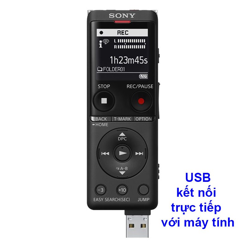 Máy ghi âm kỹ thuật số Sony ICD-UX570F