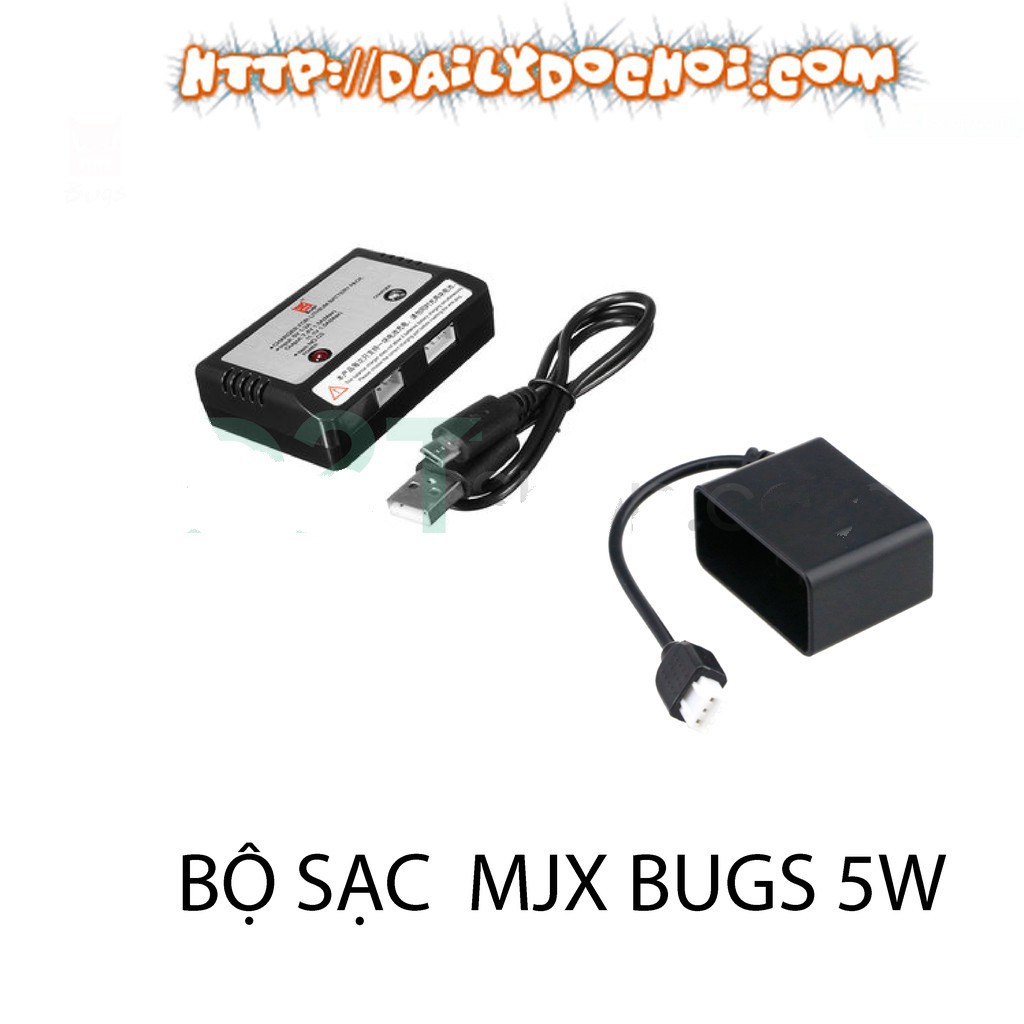 Xuongpinoto Trọn bộ sạc cho Flycam Bugs 5W có mã SB5W, đảm bảo sản phẩm chất lượng cao, giá thành hợp lý NEW