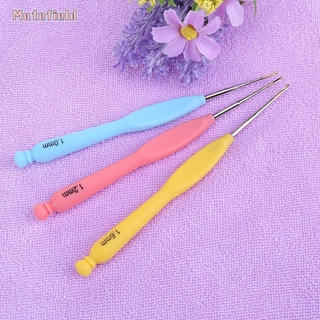 Bộ 8 cây móc đan len bằng nhôm với tay cầm nhựa tiện dụng