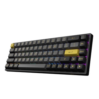 Bàn phím AKKO 3068B Plus Black Gold (Bluetooth 5.0/Wireless 2.4Ghz/Hotswap / Foam/AKKO CS Jelly)