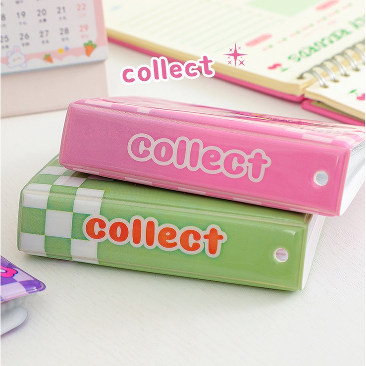 Cuốn Album Ảnh 3 Inch Mini Họa Tiết Hoa Xinh Xắn Giá Đỡ