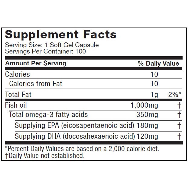 Omega 3  Bồi Bổ Tim Mạch và Xương Khớp Muscletech Platinum Omega Fish Oil 100 Viên