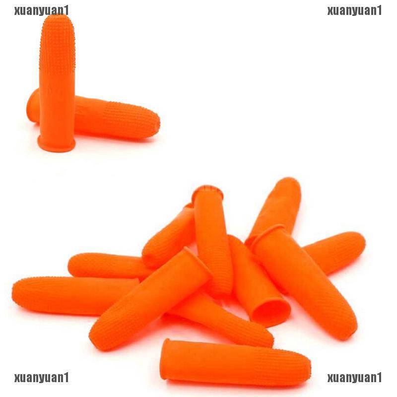 Bộ 100 Bọc Ngón Tay Bằng Cao Su