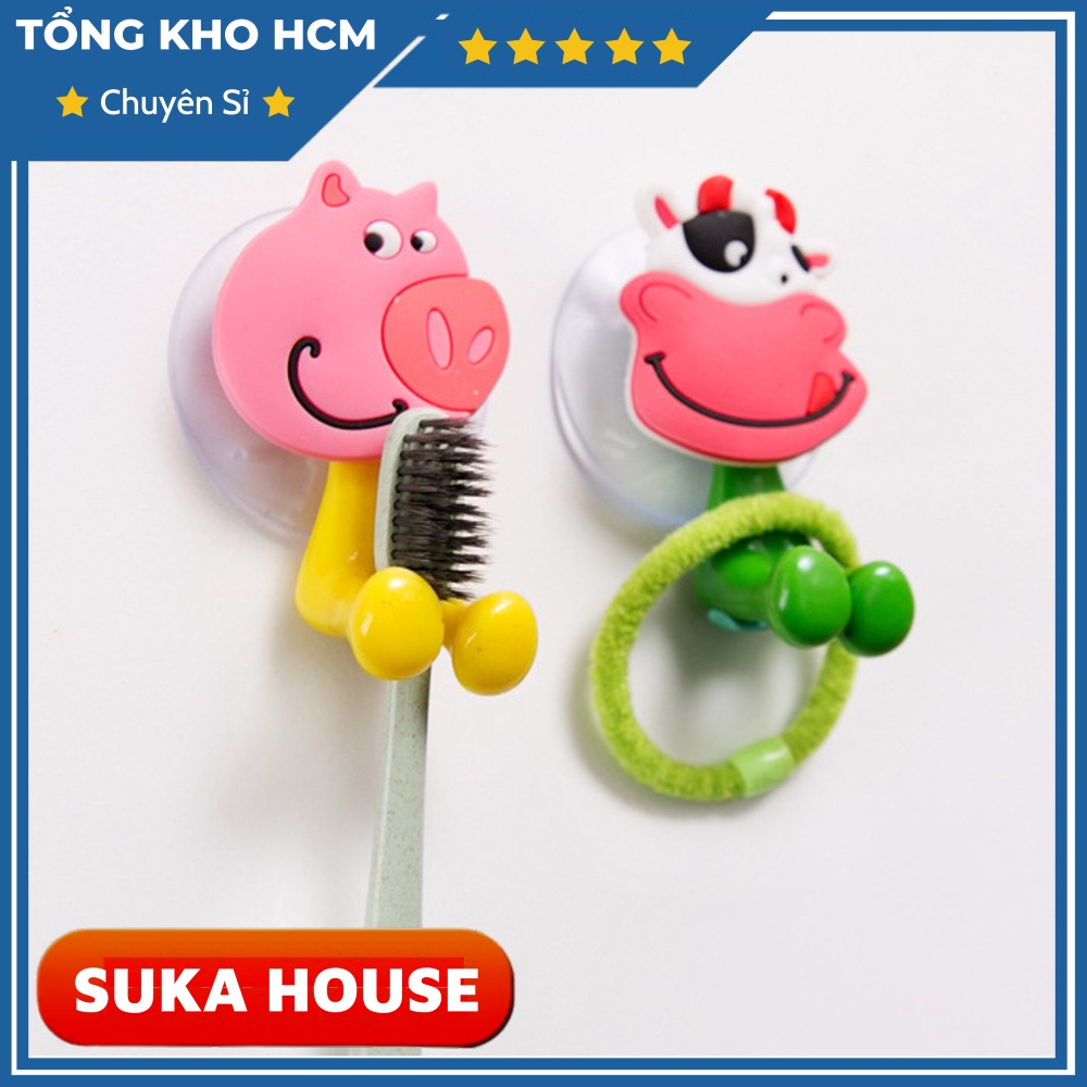 Kẹp Bàn Chải Hình Thú Ngộ Nghĩnh Đáng Yêu SUKAHOUSE H159