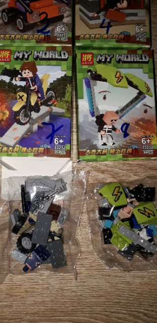 Lắp ráp Lego MyWord 33252 rất đẹp