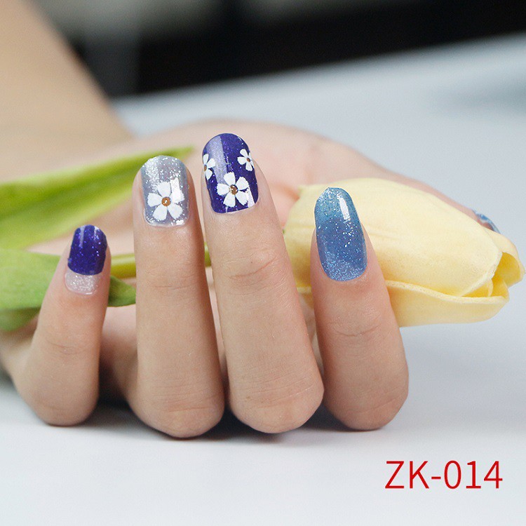 [Video Thực Tế] Dán Móng Tay - Nail Sticker - 14  Miếng Đủ Size - Đa Dạng Phong Cách - Cực Nhiều Mẫu