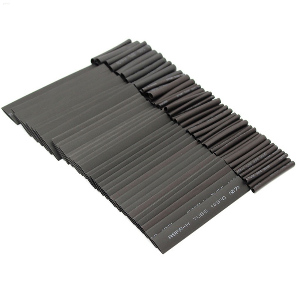Set 127 ống co nhiệt màu đen tiện dụng