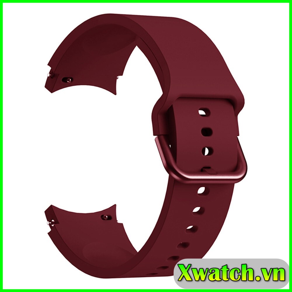 Dây đeo silicon thay thế cho Samsung Galaxy watch 4 40mm 44mm  watch 5 40/44mm watch 5pro 45mm 20mm