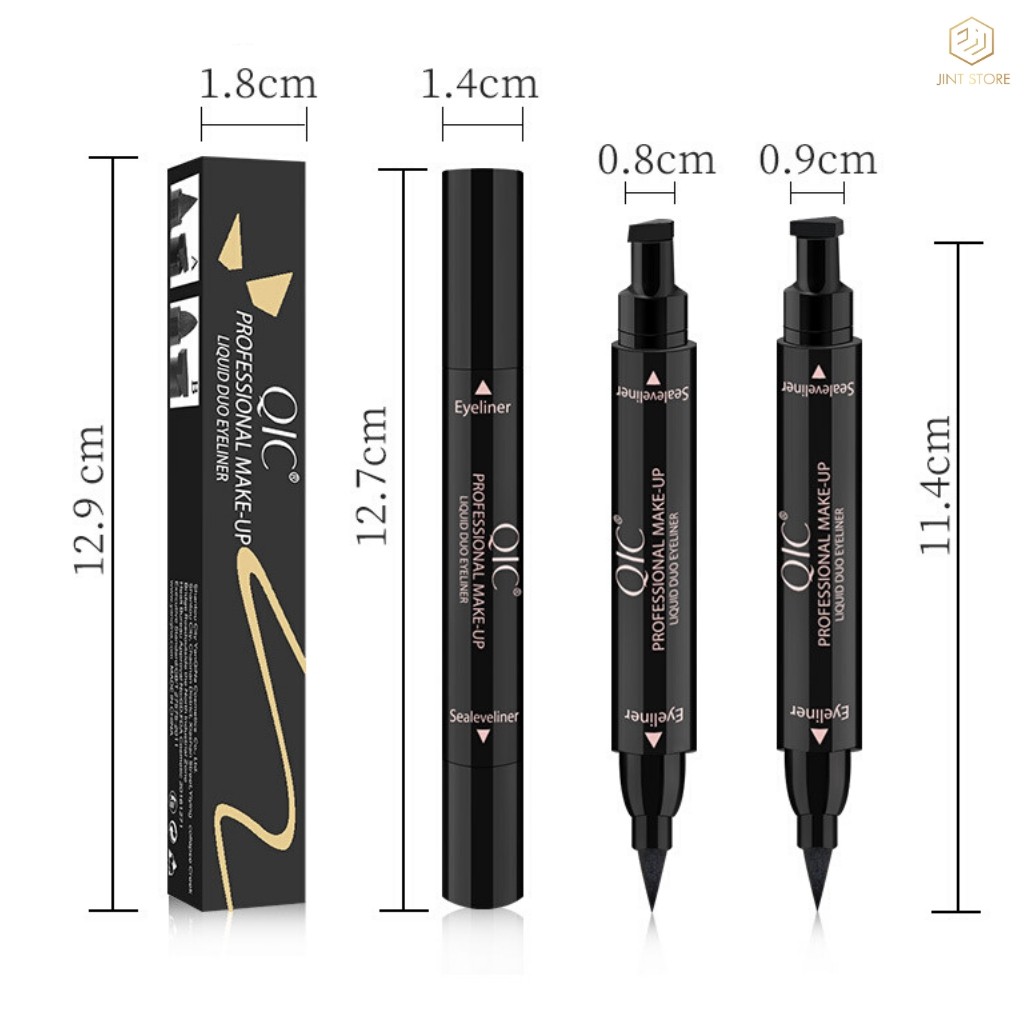 [Mã SKAMLTS7 giảm 0.1 đơn 150000] Bút Kẻ Mắt QIC 2 Đầu Tiện Lợi | BigBuy360 - bigbuy360.vn