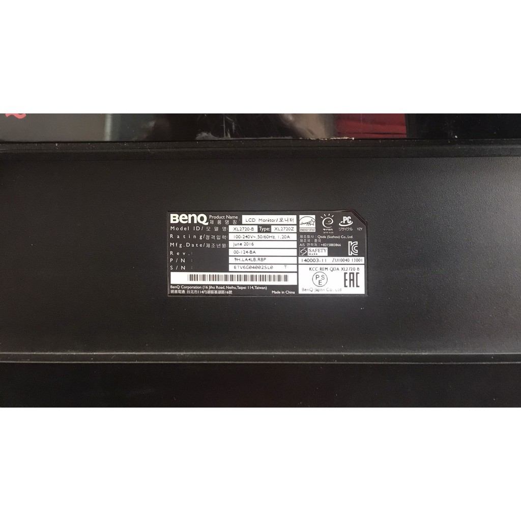 Màn hình LCD BenQ Gaming XL2720Z 27.0Inch 144Hz, 1ms (27") | BigBuy360 - bigbuy360.vn