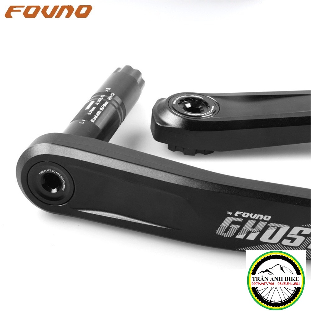 Đùi đĩa  rỗng xe đạp MTB FOVNO GHOST