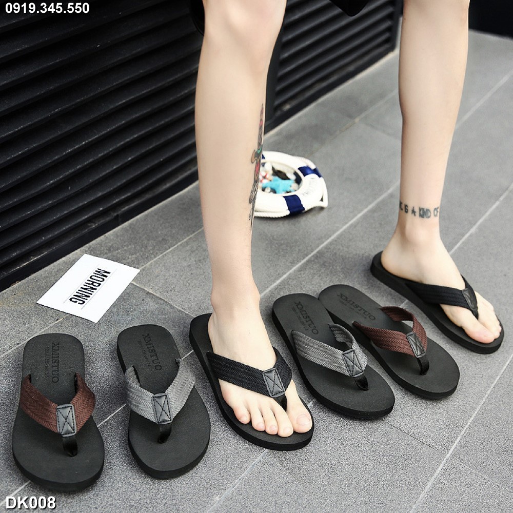 Dép tông-kẹp-xỏ ngón (flip-flops) nam big size cỡ lớn 44 45 46 47 48 cho chân to