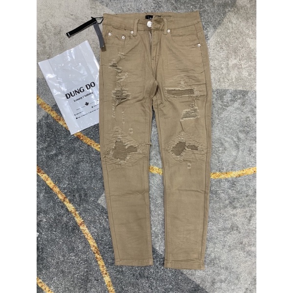 quần bikerr arimi màu nâu siêu nét hot 2022