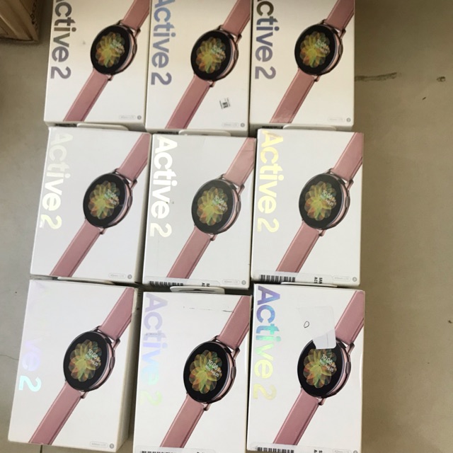 Esim Đồng hồ galaxy watch active 2 Bản Thép , Lte (esim)