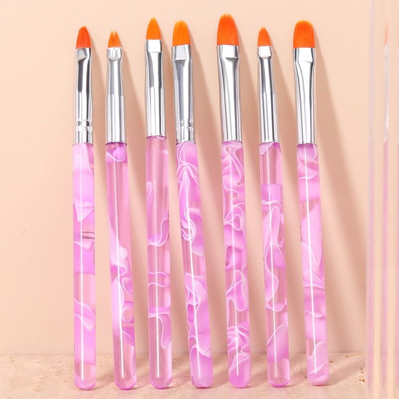 Set 7 Cọ Vẽ Trang Trí Móng Tay Acrylic DIY JP5