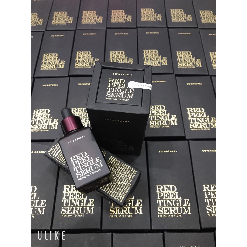 Red Peel Tingle Serum Premium Texture