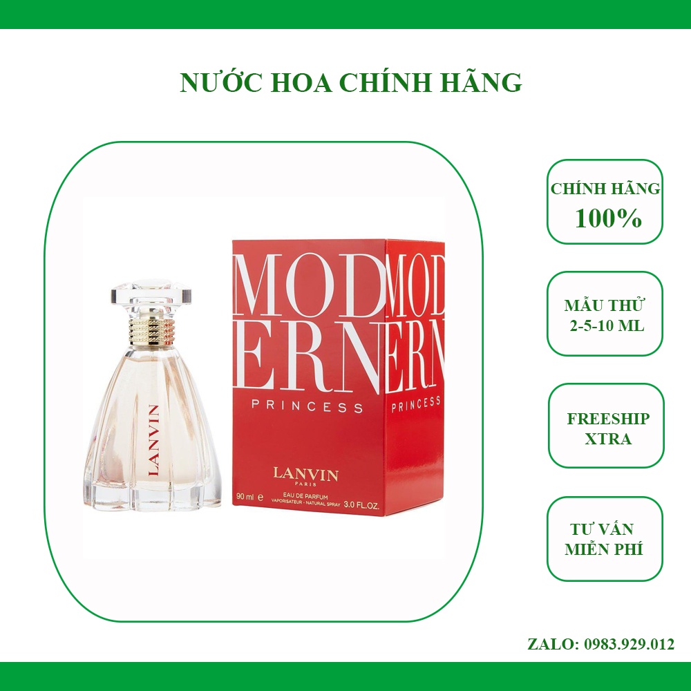 Nước hoa nữ Lanvin Modern Princess Eau De Parfum (Mẫu thử)