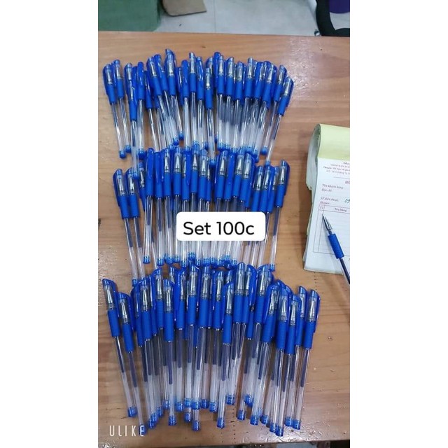 COMBO 100 Bút bi nước ngòi 0.5mm ONPEN