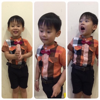 Set BBR bé trai kèm dây lưng