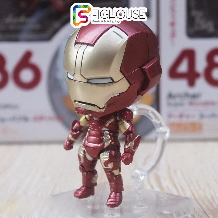 CÓ HÌNH THẬT - Mô Hình IRON MAN Tuyệt Đẹp - Đồ Chơi Mô Hình Nendoroid