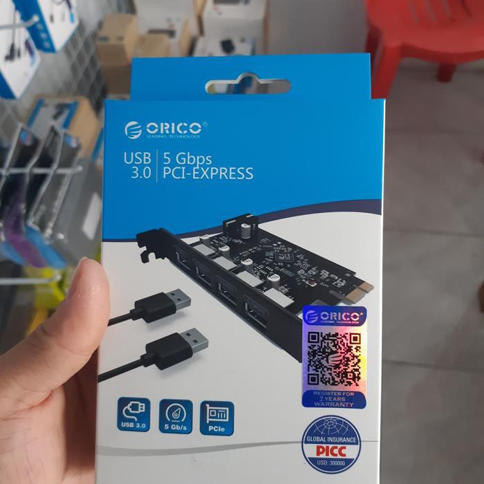 Orico Card Chuyển Đổi 4 Cổng Usb 3.0 Pci-E Pvu3-4P - Thẻ